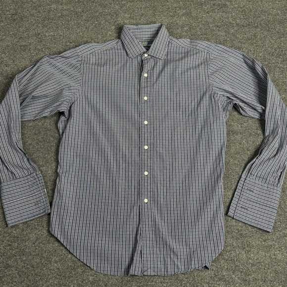 Polo Ralph Lauren Other - Polo Ralph Lauren Mens Shirt 16/35 Philip Blue French Cuff Long Sleeve Button